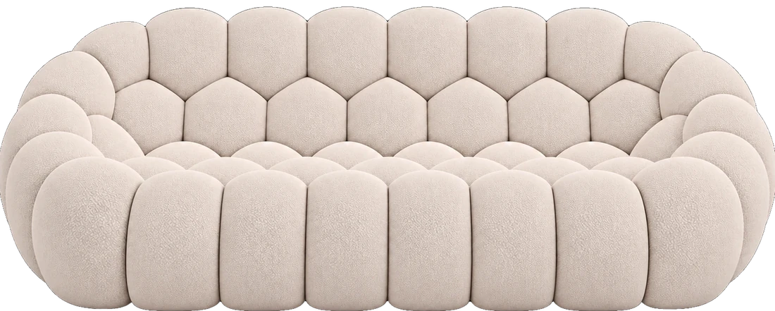 Canapé Bubble Signature, coloris Crème